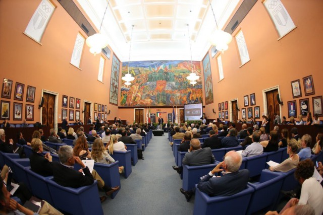 Die Pressekonferenz in Rom. © LGCT