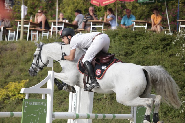 Fikfraftteamreiter Maximlilian Schmid (GER) und Cassia de Lys siegen im 1. TB der Elité Fixkraft Trophy © Brunnmayr Fotografie & Design