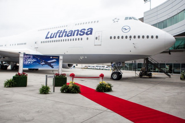 Die Lufthansa fliegt Gäste und Besucher vergünstigt zu den Trakehner Veranstaltungen - vielleicht im 1.500. Jumbo. © Kevin Stone/ Lufhansa Bildarchiv