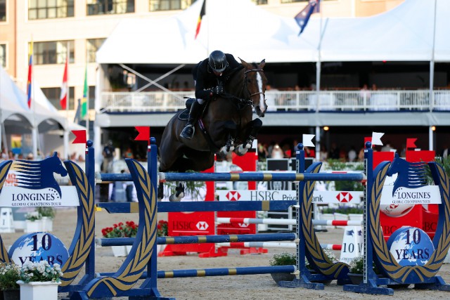 John Whitaker (GBR) und Ornellaia auf dem Weg zum Sieg im Prix Monte-Carlo Bay © RB PRESSE