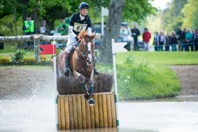 William Fox-Pitt (GBR) & Chilli Morning - Cross Country - Mitsubishi Motors Badminton Horse Trials - CCI4* - Badminton, Gloucestershire, United Kingdom - 09 May 2015