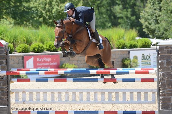 Andrew Kocher and Le Conte © Chicago Equestrian