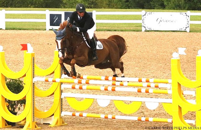 Benjamin Simpkins and Pouquoi Pas Z. © Carrie Wirth/Phelps Media Group