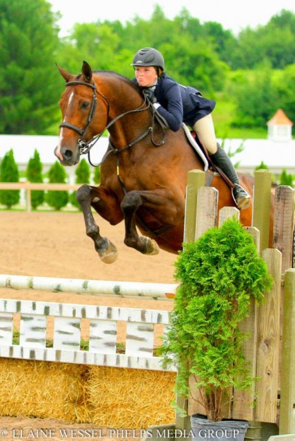 Cole Battershall and Rogelio. © Elaine Wessel/Phelps Media Group