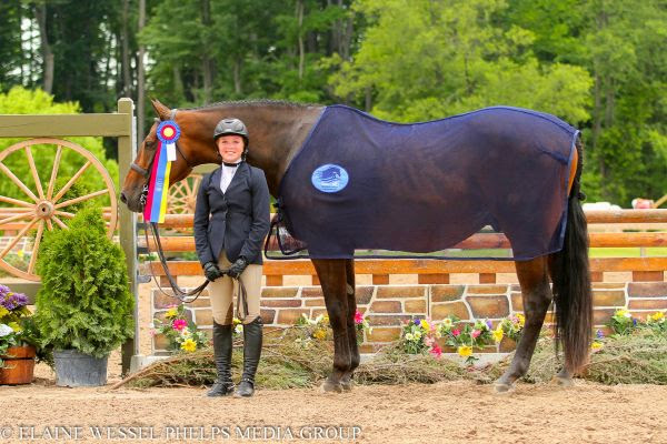Cole Battershall and Rogelio triumphed in the Junior Hunters for the 15 and Under age section at the Great Lakes Equestrian Festival III. © Elaine Wessel/Phelps Media Group