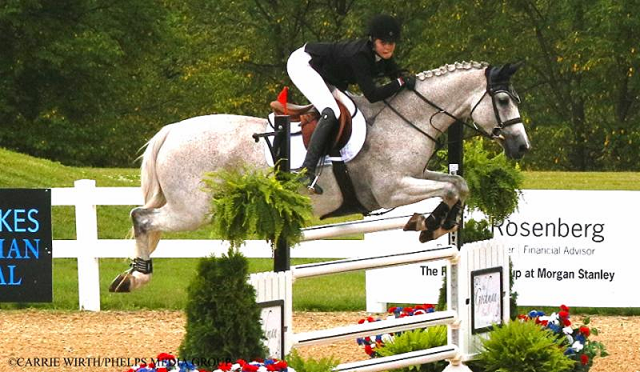 Dana Wille and Mach 5. © Carrie Wirth/Phelps Media Group.