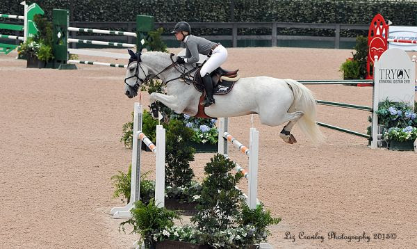 Eirin Bruheim and NLF Newsflash at Tryon Summer Series. © Liz Crawley