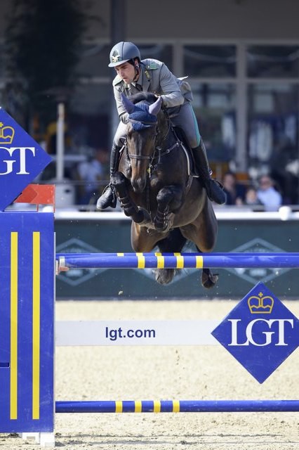 Emanuele Gaudiano (ITA) and Admara win the Longines Prix at the CSI4* La Coruña © Archiv - Manfred Leitgeb