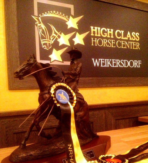 High Class Reining Trophy 2014 © www.hchc.at