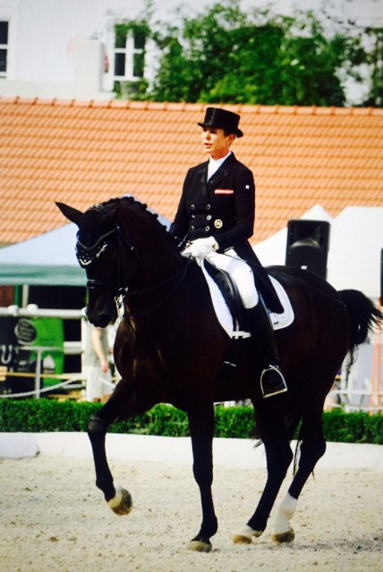 Mit Parcival durfte sich Angela in Kammern über zwei Spitzenplätze freuen! © Team Transpofix