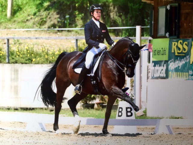 Zwei, die sich verstehen. Angela Hergeth und Parcival. © Horse Sports Photo