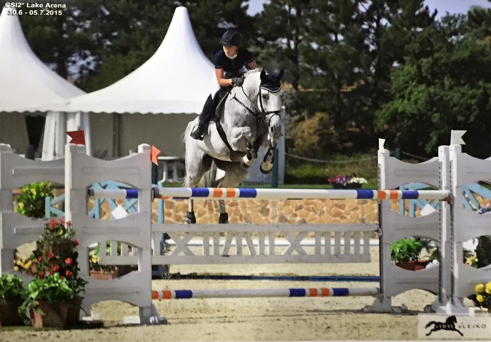 ​Ann-Kathrin Hergeth war mit Transpofix Contact Me Girl (Bild) und Conally in Wiener Neustadt gut unterwegs. © Sibil Slejko​