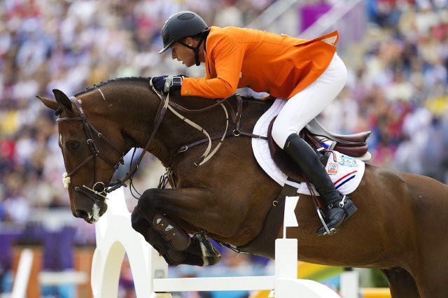 Sterrehof's Tamino und Marc Houtzager bei den Olympischen Spielen in London 2012. © Michael Rzepa