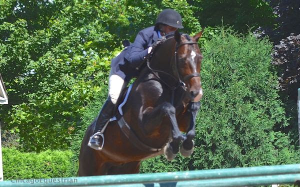 Jennifer Alfano and Candid © Chicago Equestrian