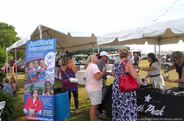 JustWorld International hosted and sponsored the event, providing great food and fun. © Emily Meehan/Phelps MediaGroup