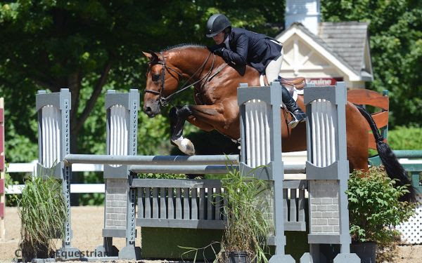 Kelly Farmer and Back Story © Chicago Equestrian