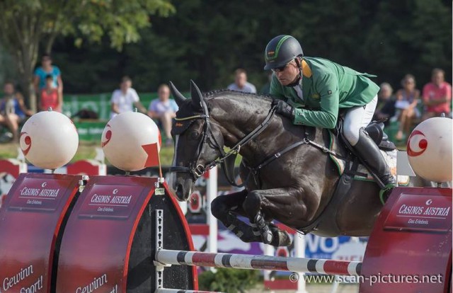 Dieter Köfler und Askaban punkteten im Casino Grand Prix powered by MUKI auf Rang acht. © Andreas Schnitzlhuber | scan-pictures.net