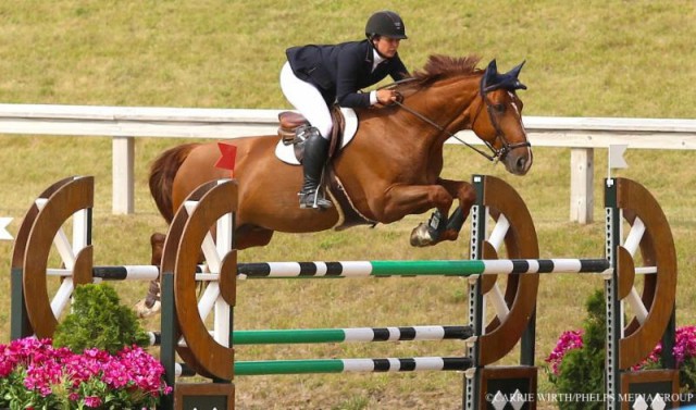 Lisa Goldman and Centurion B. © Carrie Wirth/Phelps Media Group