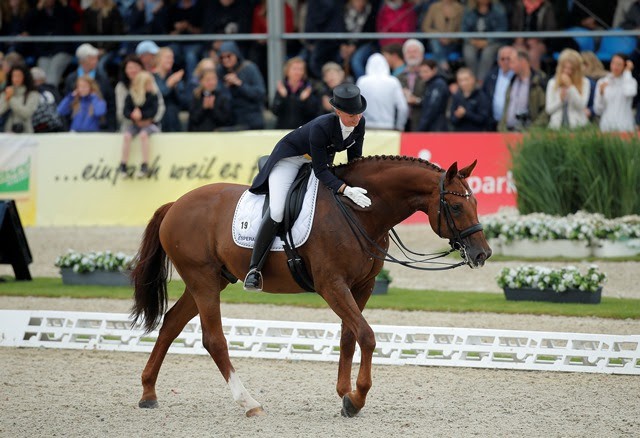 Fabienne Lütkemeier (Paderborn) & D'Agostino. © Stefan Lafrentz