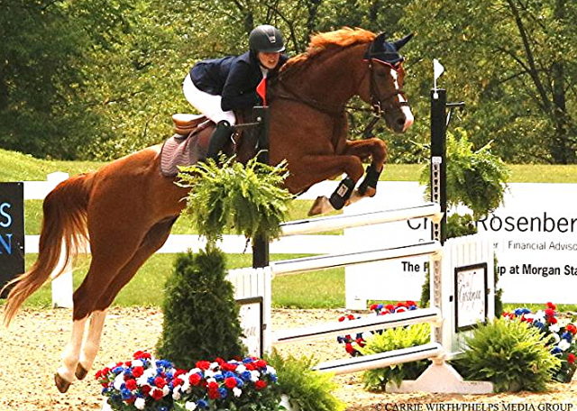 Madison Billings and Stonestreet. © Carrie Wirth/Phelps Media Group