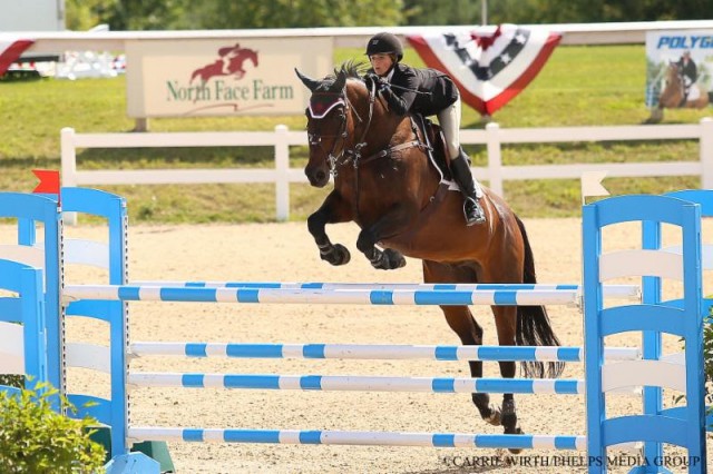 Maria Yzerman and Player de Brocelia. © Carrie Wirth/Phelps Media Group