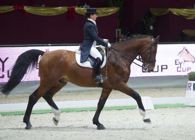 Vera Mühlbacher (S), am Bild mit Limoncino 3, punktet mit Rang zwei in Neumarkt-Sighartstein © Archiv - Nini Schäbel