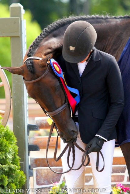 Olivia Lawton and Balin. © Elaine Wessel/Phelps Media Group
