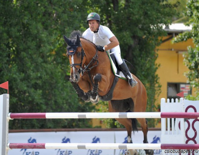 Gerfried Puck und Bionda lieferten in Budapest Spitzenresultate ab! © CSIO Budapest