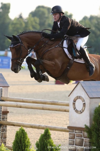 Shane Sweetnam and Easy Contact Humlan © Emily Riden / Phelpssports.com