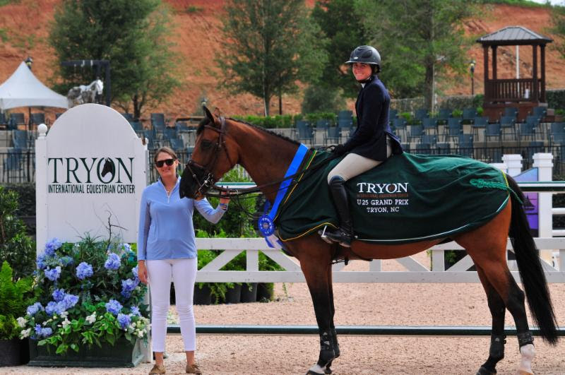 Victoria Colvin and BetterTimes in their awards presentation with Sponsorship Manager Samantha Halperin © BarryKosterPhotography