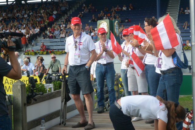 Team Austria! Mitfiebern ist heute wieder angesagt! © EQWO.net