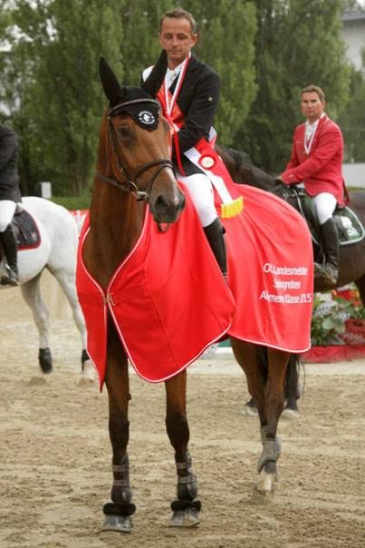 Der OÖ Landesmeister Roland Englbrecht © Linzer Pferdefestival