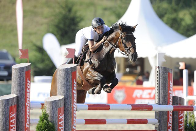 Anna Maria Dietrich und Ravilla siegten für den RC Sachendorf. © Horse Sports Photo