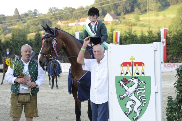 Marion Galler ist Meisterin der Klasse 40+. Horse Sports Photo