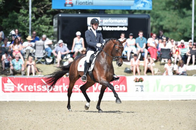 Severo Jurado Lopez bei der WM der jungen Dressurpferde in Verden (Fiontini). © Archivbild - Karl Heinz Frieler