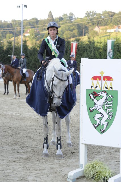 Leopold Mesaric ist Young Rider Landesmeister. © Horse Sports Photo