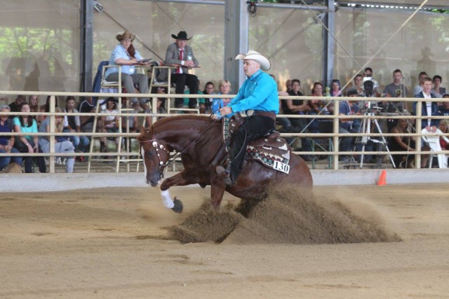 Open Futurity Champion Cody Sapergia © Christian Kellner