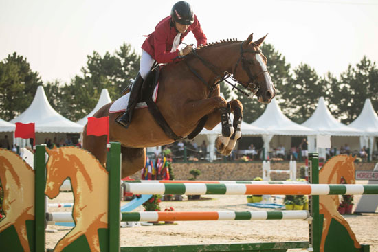 Leonard Platzer (NÖ) und Nausica Tame blieben heute Doppelnull und sprangen damit ins Finale der besten 30 Junioren Europas. © OEPS | Lukas Jahn