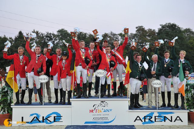 Belgien holte bei den Young Ridern Gold vor Deutschland und Irland © Hervé Bonnaud