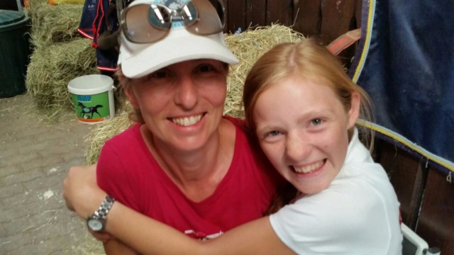 Noelle Ruth und ihre Mama © Team Austria