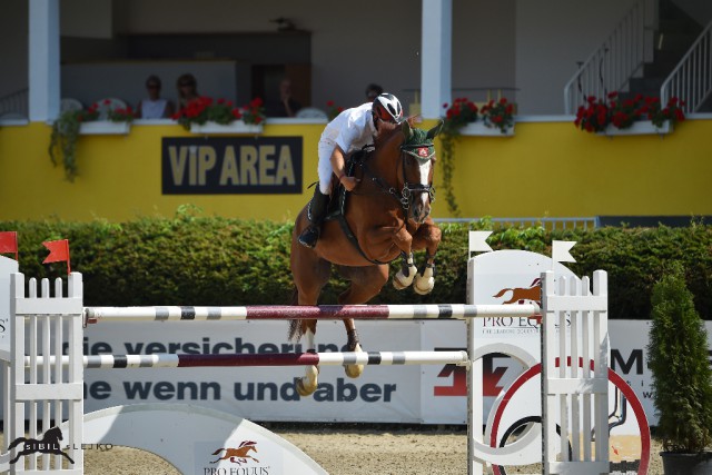 Josef Schwarz jun. und Pokerface holen mit Rang drei das beste österreichische Ergebnis. © sIBIL sLEJKO 