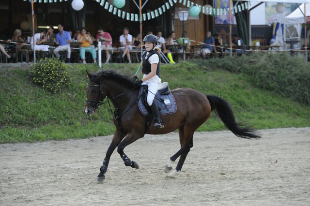 Julia Steifer und ihre Davontra zeigten einen guten Meisterschaftsbewerb. © Horse Sports Photo