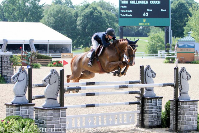 Tara Gallagher Couch and Apple. © Elaine Wessel