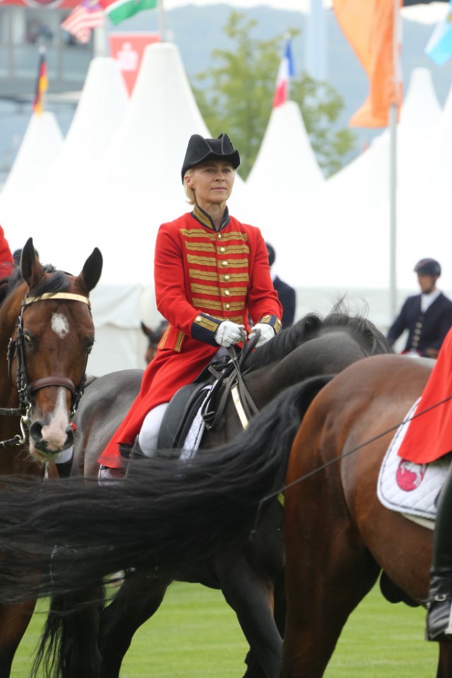 Reit-EM Aachen 2015: Generalprobe für Ursula von der Leyen - Equestrian ...