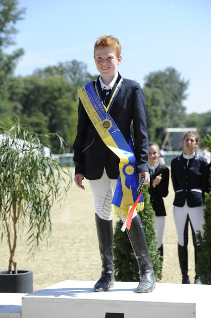 Constantin Bayer vom Reitclub Magna Racino wurde NÖ Landesmeister im Reitervierkampf Nachwuchs. © horsesportsphoto.eu