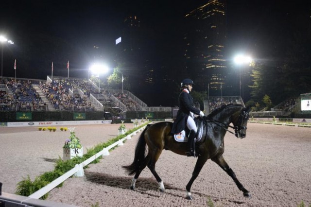 Top-class dressage will take place at Rolex Central Park Horse Show in New York. © David Handschuh