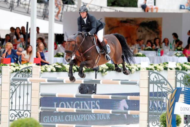 Patrice Delaveau (FRA) auf dem Weg zum LGCT Sieg von Rom.© LGCT/Stefano Grasso