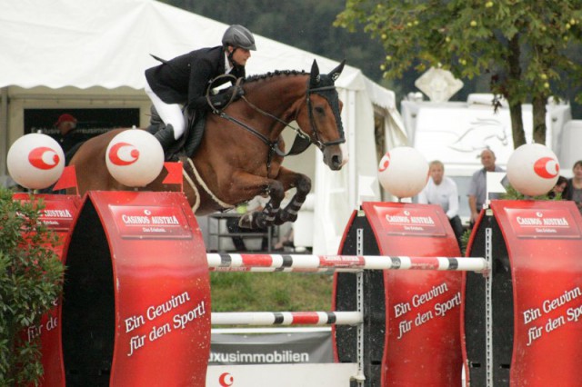 Am Sprung zum Sieg: Roland Englbrecht. © OOEPS / Nora Kronheim