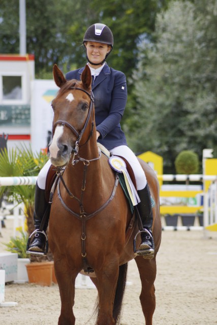 Gratulation zu Platz 2. im EY Cup! Lisa Maria Rudigier und Chatanooga Z. © Privat