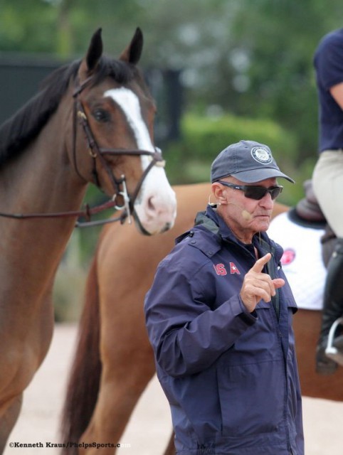  George H. Morris returns to Persimmon Tree Farm. © Phelps Media Group 